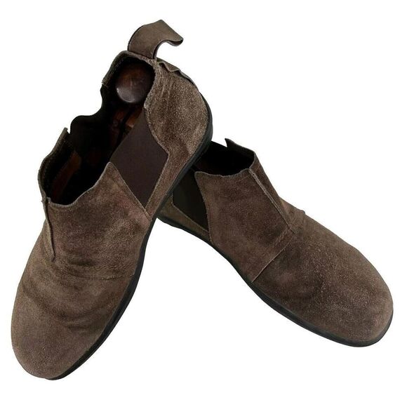 Think! Men\'s Chelsea Boots US 10 Brown Suede Comfort Pull On Boot main image 4